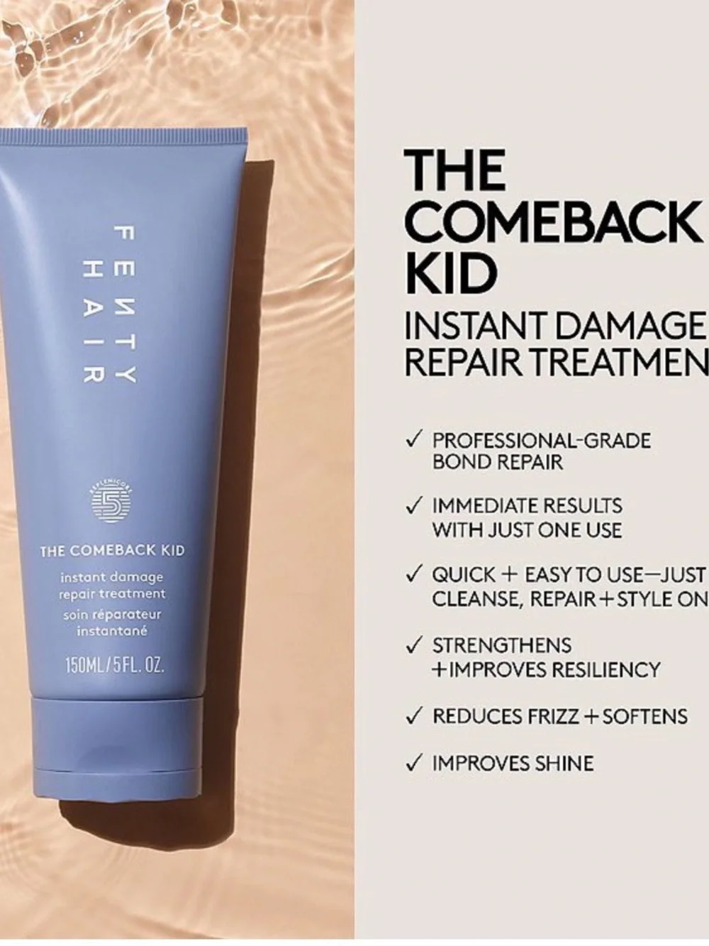 Fenty Beauty Hair The Comeback Kid Repair Treatment - Light Blue